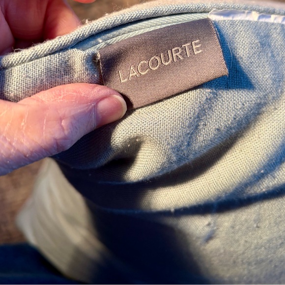 Lacourte Fun Flower Embroidered 20" Square Decorative Pillow, Created for Macy's - Picture 4 of 9